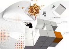 夺得胜利的球队庆祝欢声笑语